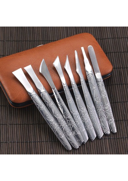 3-9 Adet Pedikür Araçları Profesyonel Ayak Bakım Seti Paslanmaz Çelik Ayak Kazıyıcı Tırnak Eti Ölü Cilt Sökücü Manikür Setleri Ayak Bakımı (Yurt Dışından) modelleri