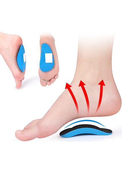 Çift Ince ve Rahat Tasarım Unisex Eva Düz Kemer Desteği Yarım Ped Bağlantı Noktaları Avuç Içi ve Ayak Orta Ped Tüm Gün Serin ve Kuru (Yurt Dışından) modelleri
