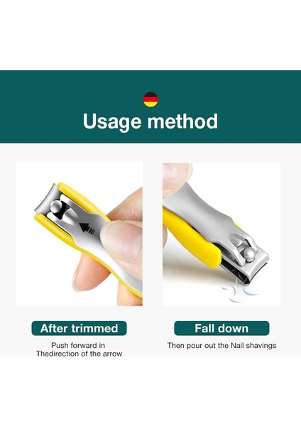 Mr.green Renkli Tırnak Makası Anti-Sıçrama Tırnak Kesici Ayrılabilir Tasarım Tırnak Makası Paslanmaz Çelik Manikür Tırnak Aracı (Yurt Dışından) indirimleri