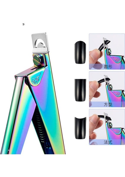 Adet Çeşitli Bir Kelime Fransız U Şeklinde Makas Paslanmaz Çelik Tırnak Makası Yanlış Uzatma Çivi Kesici Manikür Giyotin Araçları (Yurt Dışından) fırsatları