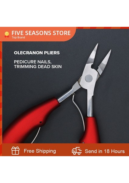 Bükülmüş Burun Pense Tırnak Oluk Pense Ölü Deri Kesme Makinesi Kauçuk ve Plastik Saplı Onikomikoz Batık Tırnak Makası Paslanmaz (Yurt Dışından) fiyatları