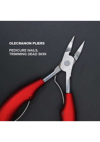 Bükülmüş Burun Pense Tırnak Oluk Pense Ölü Deri Kesme Makinesi Kauçuk ve Plastik Saplı Onikomikoz Batık Tırnak Makası Paslanmaz (Yurt Dışından) modelleri