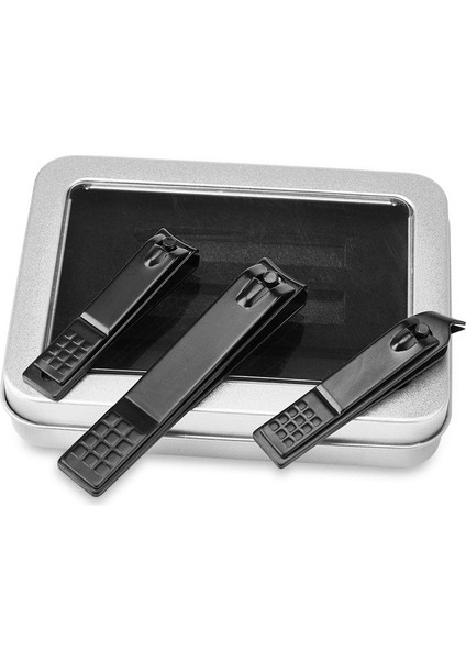 Siyah Paslanmaz Çelik Tırnak Makası Kesici Profesyonel Manikür Giyotin Yüksek Kaliteli Ayak Tırnak Makası Bıçak Tslm1 (Yurt Dışından) fiyatları