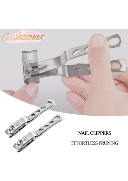 360° Paslanmaz Çelik Tırnak Makası Tırnak Ayak Makası Kesici Giyotin Elektrikli Tırnak Makası Manikür Seti Pedikür Aracı (Yurt Dışından)