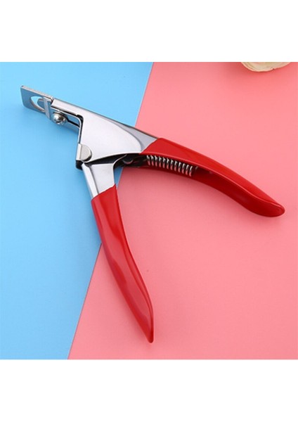 Tırnak Makası U Şeklinde Paslanmaz Çelik Makas Ipuçları Makas Giyotin Kırmızı Pembe Shapemake Manikür Araçları Tırnak Makası Kesici (Yurt Dışından) fiyatları