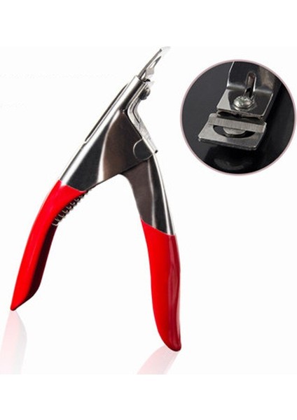 1 Adet Profesyonel Paslanmaz Çelik Tırnak Kesici Makas U Şeklinde Altın/gümüş Yanlış Ipuçları Tırnak Kenar Kesiciler Manikür Tırnak Giyotin T- (Yurt Dışından) fırsatları