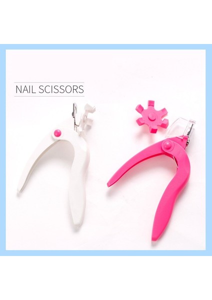 1 Adet Profesyonel Akrilik Tırnak Makası-Tırnak Ucu Kesici Tırnak Makası Giyotin Manikür Kelepçesi Özel Tip U Kelime Manikür Aracı (Yurt Dışından)