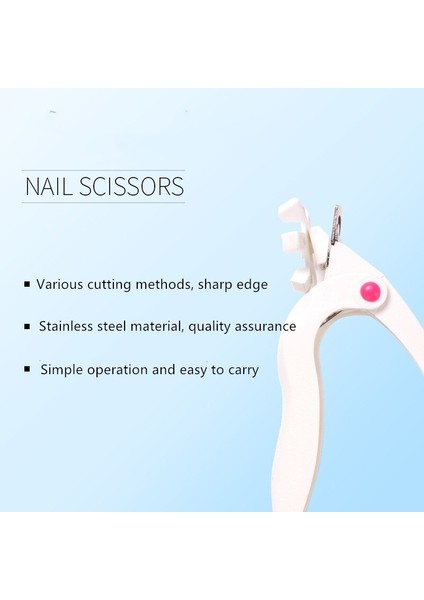 1 Adet Profesyonel Akrilik Tırnak Makası-Tırnak Ucu Kesici Tırnak Makası Giyotin Manikür Kelepçesi Özel Tip U Kelime Manikür Aracı (Yurt Dışından) fırsatları