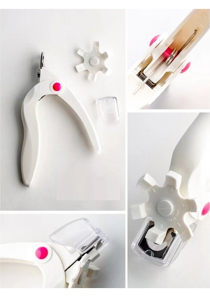 Akrilik Tırnak Makası Ayarlanabilir Paslanmaz Çelik Tırnak Ucu Kesici Yapay Tırnak Giyotin Yanlış Nail Art Manikür Araçları (Yurt Dışından) indirimleri