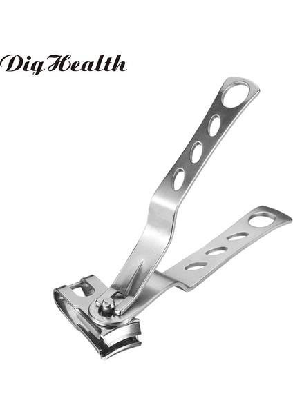 Dighealth Profesyonel Paslanmaz Çelik Tırnak Makası Büyük 360 Derece Dönen Tırnak Kesici Giyotin Parmak Ayak Manikür Aracı (Yurt Dışından)