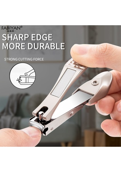 Anti Sıçrama Tırnak Makası Paslanmaz Çelik Tırnak Ayak Tırnağı Makas Pedikür Manikür Kesme Giyotin Pense (Yurt Dışından) fiyatları