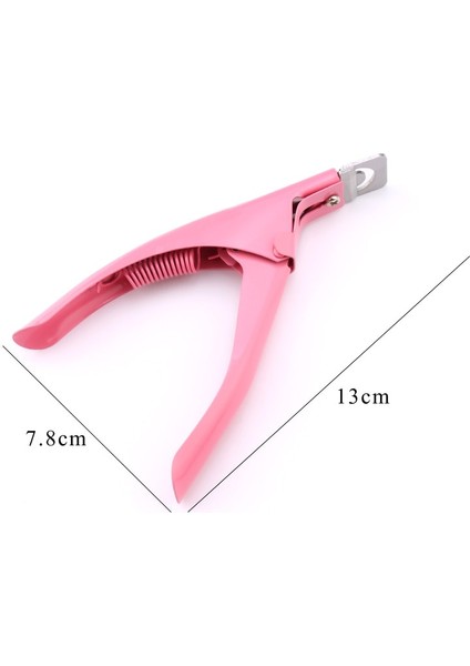 Profesyonel Tırnak Sanat Makası Özel Tip U Kelime Yanlış Ipuçları Kenar Kesiciler Manikür Renkli Paslanmaz Çelik Tırnak Sanat Araçları (Yurt Dışından) indirimleri