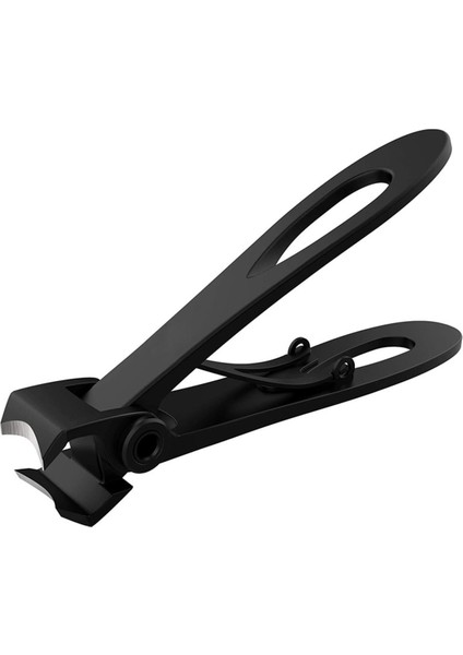 Tırnak Makası Seti Siyah Paslanmaz Çelik Geniş Çene Açma Manikür Tırnak Kesici Kalın Sert Batık Ayak Tırnağı Düzeltici Makas (Yurt Dışından)