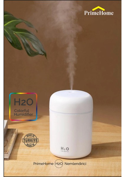 H2o 300 ml Ultrasonik Hava Nemlendirici Ve Aroma Difüzörü H2o Yerli Üretim modelleri