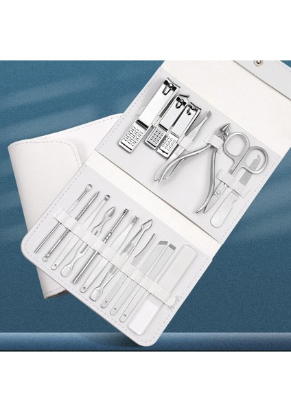8/18 Adet Gümüş Tırnak Makası Seti Dosyaları Kulak Kaşığı Kartal Pense Kaş Makası Manikür Kırpma Kesici Aletler Seti (Yurt Dışından) modelleri
