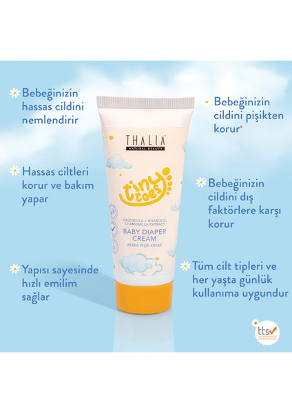 Calendula & Papatya Özlü Bebek Pişik Kremi 100ML