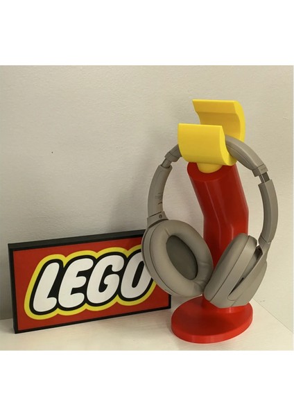 LEGO Kulaklık Standı Kaymaz Tabanlı