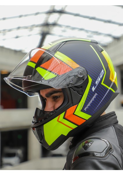 Rapıd 2 Extra Mat Neon Sarı-Navy Mavi Kask fiyatları