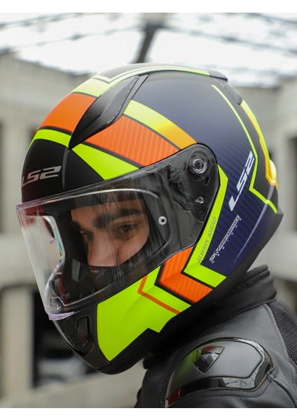 Rapıd 2 Extra Mat Neon Sarı-Navy Mavi Kask indirimleri