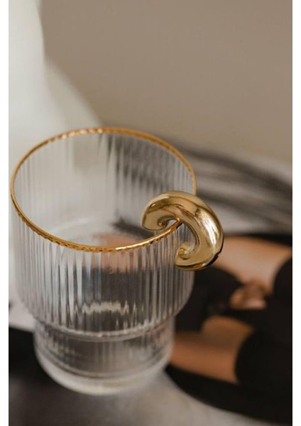 Geçirmeli Kalın Boru Chunky Gold Renk Kıkırdak Küpe modelleri