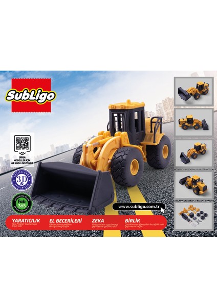 Iş Makinelerı Serisi Kepçe Model Oyuncak
