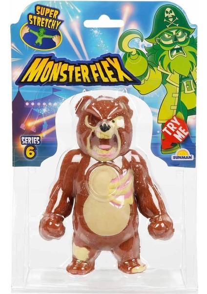 Monster Flex Stretch Figür S6 15 cm - Teddy Zombie