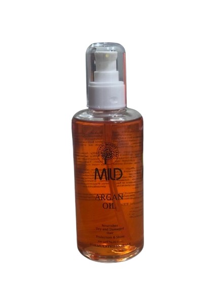 Mild Argan Oil 200 ml Silindir Şişe