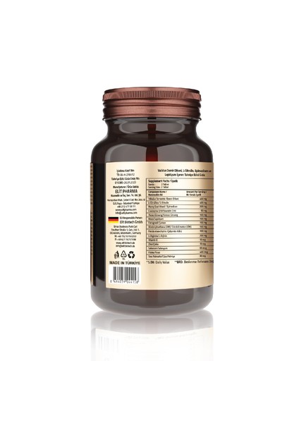 Combo-Men Tribulus 400 mg + L-Arginine 200 mg + Maca 100 mg 60 Tablet fiyatları