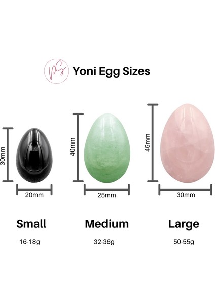Yeşim Yumurta (Yoni Egg) Kegel Eksersiz (kutusuz) modelleri