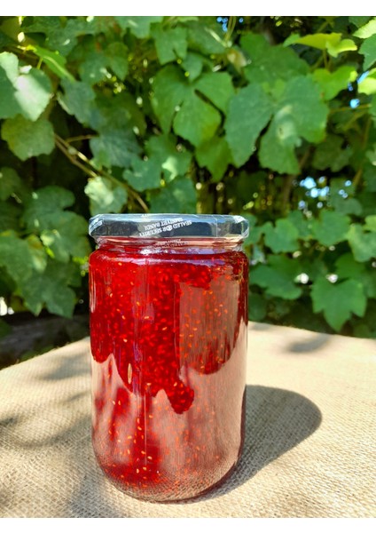 Ahududu Frambuaz Reçeli Ev Yapımı 750 gr Katkısız Koruyucusuz %75 Meyve Raspberry Jam