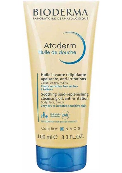 Atoderm Shower Oil 100Ml - Kuru Hassas Ve Atopik Ciltlere Özel Nemlendirici Ve Besleyici Duş Yağı