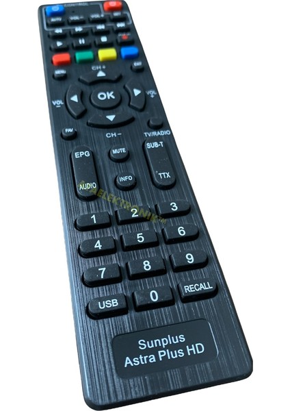 Sunplus Astra Plus Sungate Uydu Alıcı Cihazı Kumandası Orjinal Ürün