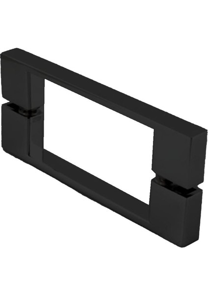 Black Rigel 6mm Karolajlı Dikdörtgen Duşakabin