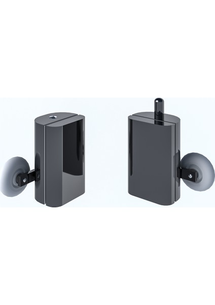 Black Rigel 6mm Karolajlı Dikdörtgen Duşakabin