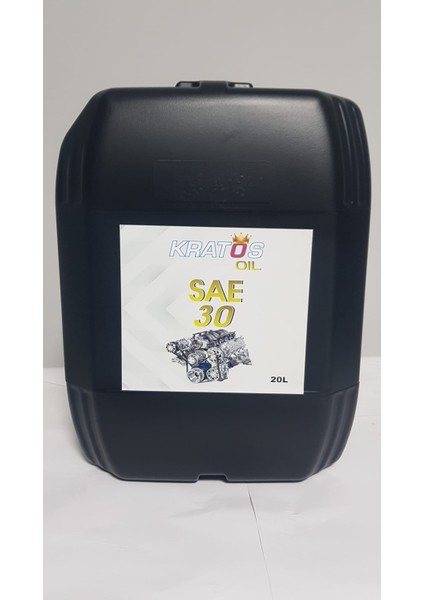 Sae 30 20 Lt Zincir ve Bahçe Makine Yağı