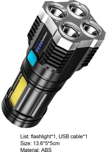 LED El Fenerleri Pil Ekranı Iyi Isı Dağıtımı El Fenerleri (Yurt Dışından) fiyatları