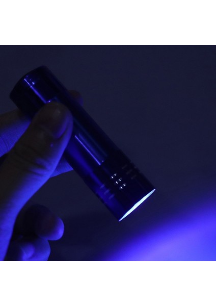 Mini El Feneri 9 LED Cips Işıkları Uv Lamba Ultra Menekşe Blacklight Işık Manikür Aracı Tırnak Jel Kurutucu Için (Yurt Dışından) indirimleri