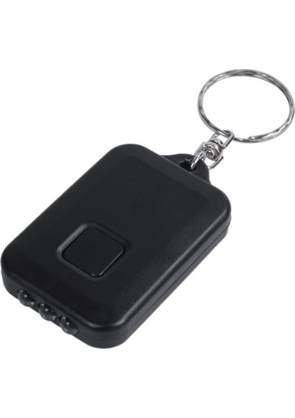 5x Acil Durum 3 LED Torch El Feneri Anahtarlık Güneş Enerjisi Güç Anahtarlık Lamba Işığı (Siyah) - Siyah (Yurt Dışından) modelleri