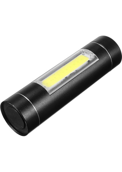 Zoom 10000 Lm Q5 + Cob LED Mini El Feneri 14500 4 Modlu Cep Feneri (Yurt Dışından)