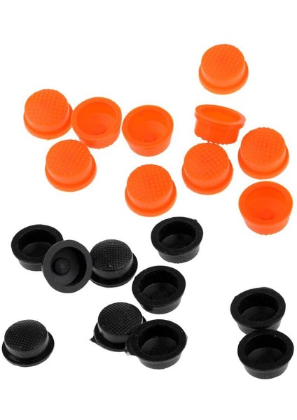 3X10 Adet 18650 LED El Feneri Torch Lambası Işık Kuyruk Anahtarı Düğme Kapağı Siyah (Yurt Dışından) modelleri