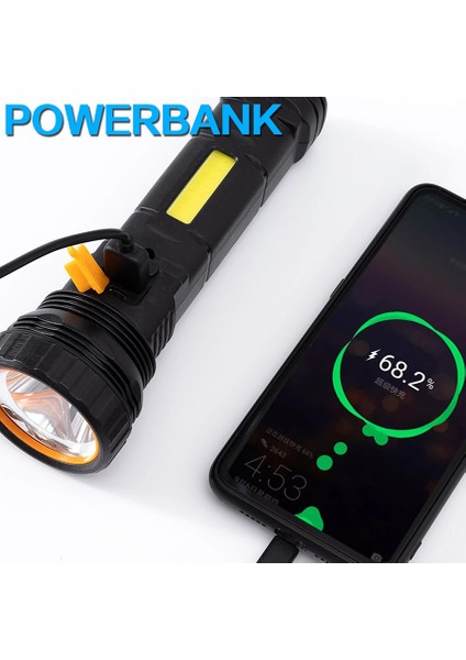 Vimite USB Güneş Şarj Edilebilir El Feneri Güçlü Işık Vurgulamak Taktik El Fenerleri Torch Açık Taşınabilir Aydınlatma LED Kamp Işık (Yurt Dışından)