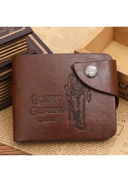 Erkek Cüzdan Klasik Retro Amerikan Western Hunter Cüzdan Kovboy Cüzdan Erkek Cüzdan Kısa Gelgit (Yurt Dışından)