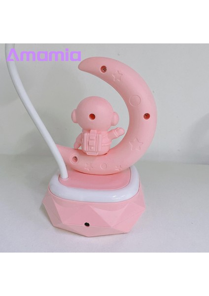 Amamia LED Okuma Lambası Titreşimsiz Göz Bakımı LED Okuma Masası Lambası Masa Dekoru (Yurt Dışından)