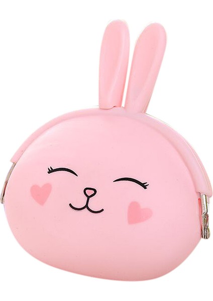 Yfashion Moda Sevimli Karikatür Tavşan Tasarım Bozuk Para Cüzdanı Fermuar Silikon Cüzdan Küçük Anahtar Kart Çantası (Yurt Dışından) fiyatları