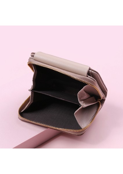 Yeni Kadın Cüzdan Yaprak Çile Debriyaj Marka Tasarlanmış Öğrenci Deri Mini Bozuk Para Cüzdanı Kadın Kart Tutucu Para Çantası (Yurt Dışından)