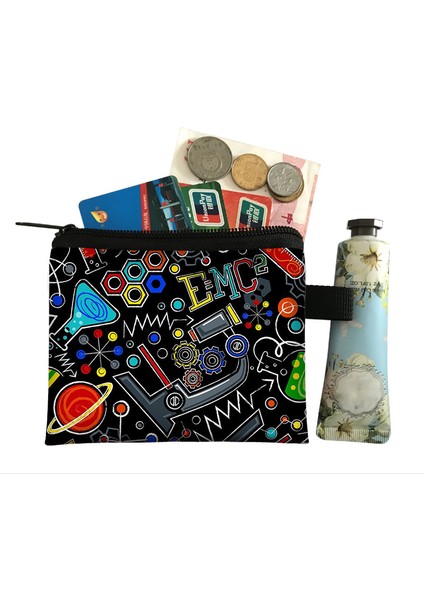 Elementlerin Periyodik Tablosu Para Çantaları Kadın Cüzdan Matematiksel Formül Pı Para Para Çantaları Bilim Deney Erkek Kız Çanta (Yurt Dışından) fırsatları