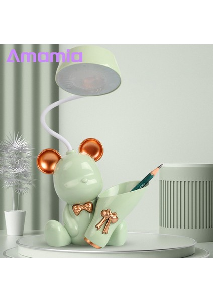 Amamia LED Gece Lambası Geniş Uygulama 3'ü 1 Arada LED Gece Kalem Tutucu Kalemtıraş ile (Yurt Dışından)