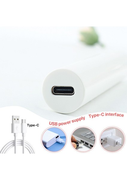 Mini Tırnak Lambası USB Taşınabilir El Feneri Kalem Tipi LED Işık Ev Aletleri (Yurt Dışından)
