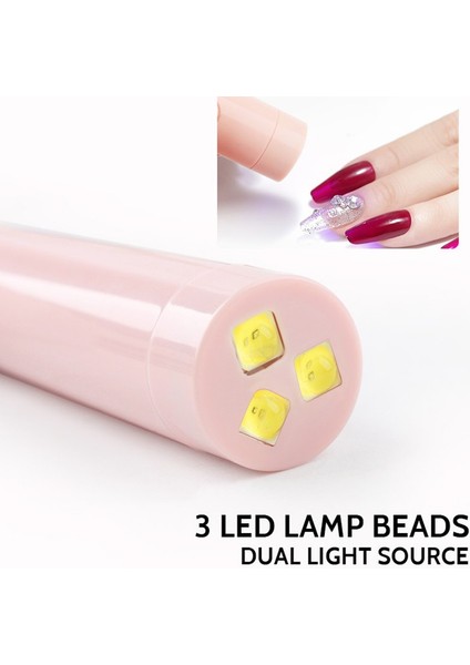 Mini Tırnak Lambası USB Taşınabilir El Feneri Kalem Tipi LED Işık Ev Aletleri (Yurt Dışından)