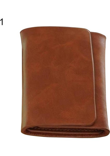 Erkek Moda Taban Deri Manyetik Toka Kısa Kart Sahibinin (Yurt Dışından)